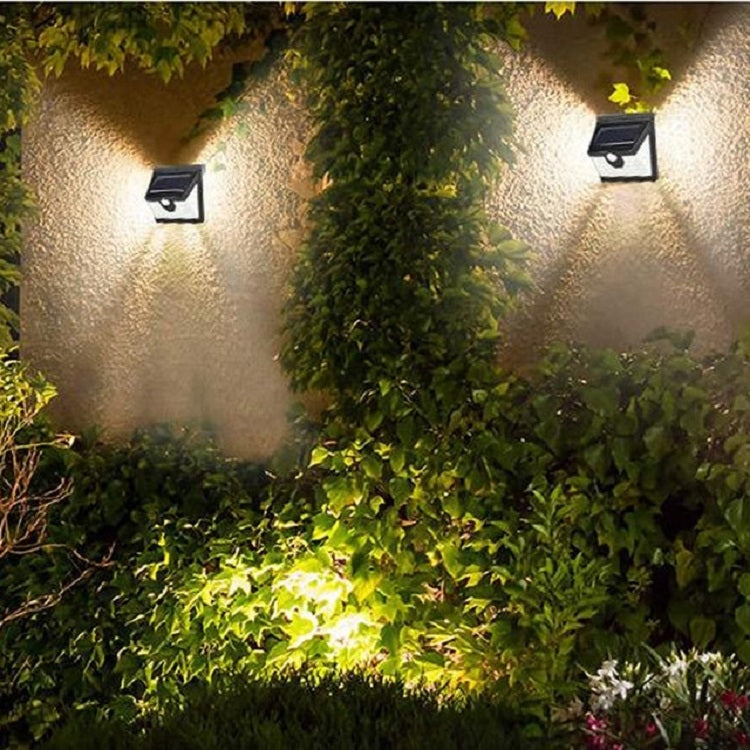 40 LEDs Solar Outdoor Body Induction Lamp IP65 Waterproof Wall Street Light, 40 LED