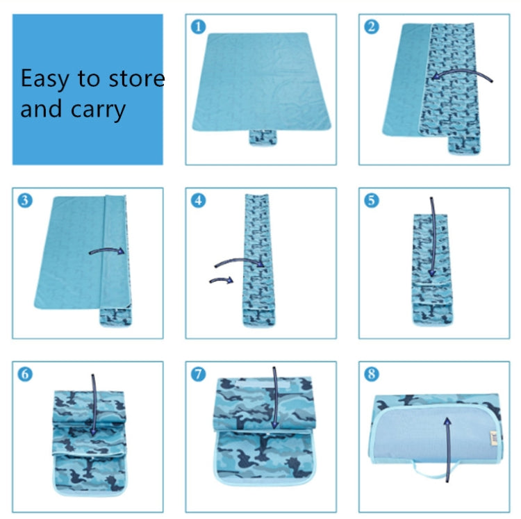 Picnic Mat Outdoor Portable Supplies Moisture Proof Picnic Grass Mat, 145X80CM, 145X180CM, 145X200CM