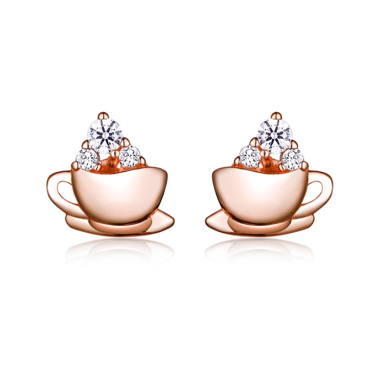 Coffee Shape Earrings Simple Girl Jewelry, SCE592