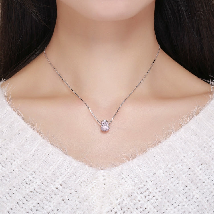 S925 Sterling Silver Accessories Personality Silver Bead Tulip Pendant Bracelet Accessories, SCC569