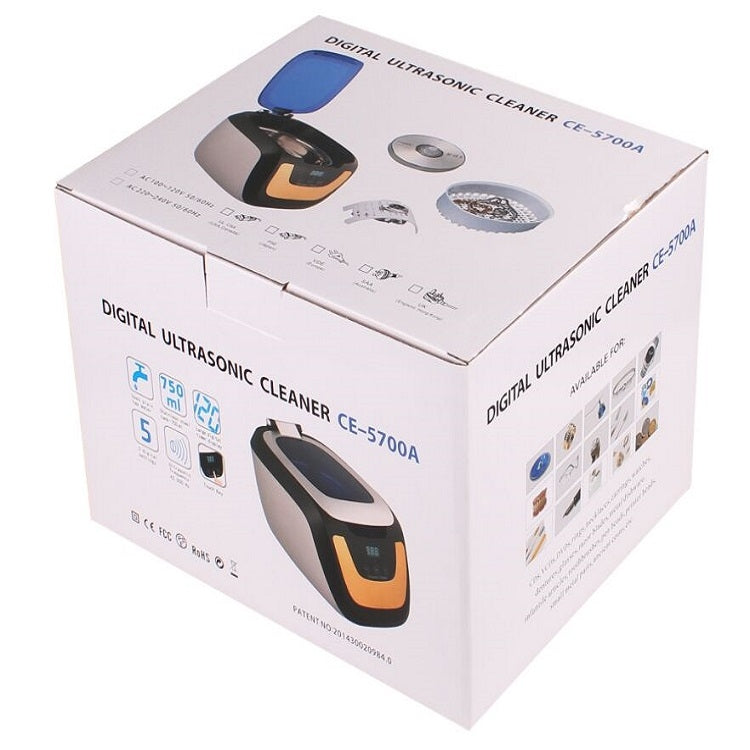 Jie Kang CE-5700A Ultrasonic Cleaner Household Jewelry Denture Glasses Cleaner, US Plug, EU Plug, AU Plug, UK Plug