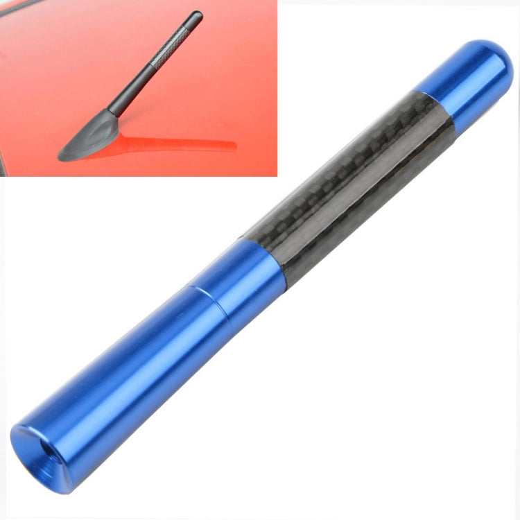 5 PCS Aluminum Alloy Carbon Brazing Antenna Car Decoration Beautiful Antenna Car Roof Antenna Modification
