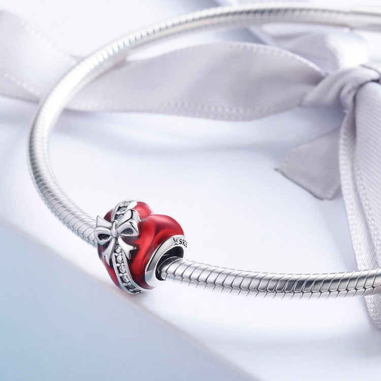 Valentines Day Love Gift Loose Beads S925 Sterling Silver DIY Bracelet Accessories, SCC741