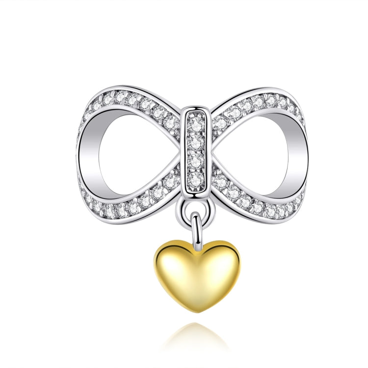Infinite Love S925 Sterling Silver Necklace Charm DIY Beaded Bracelet Sterling Silver Accessories