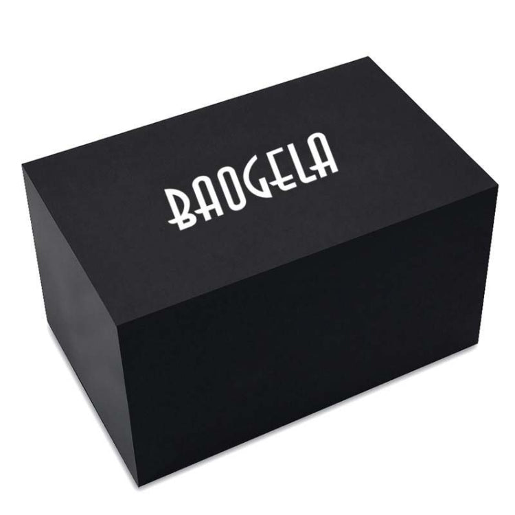 BAOGELA Paper + Sponge Square Watch Packaging Box Black Watch Gift Box, Size: 12.1 x 7.6 x 6.8cm, 12.1 x 7.6 x 6.8cm