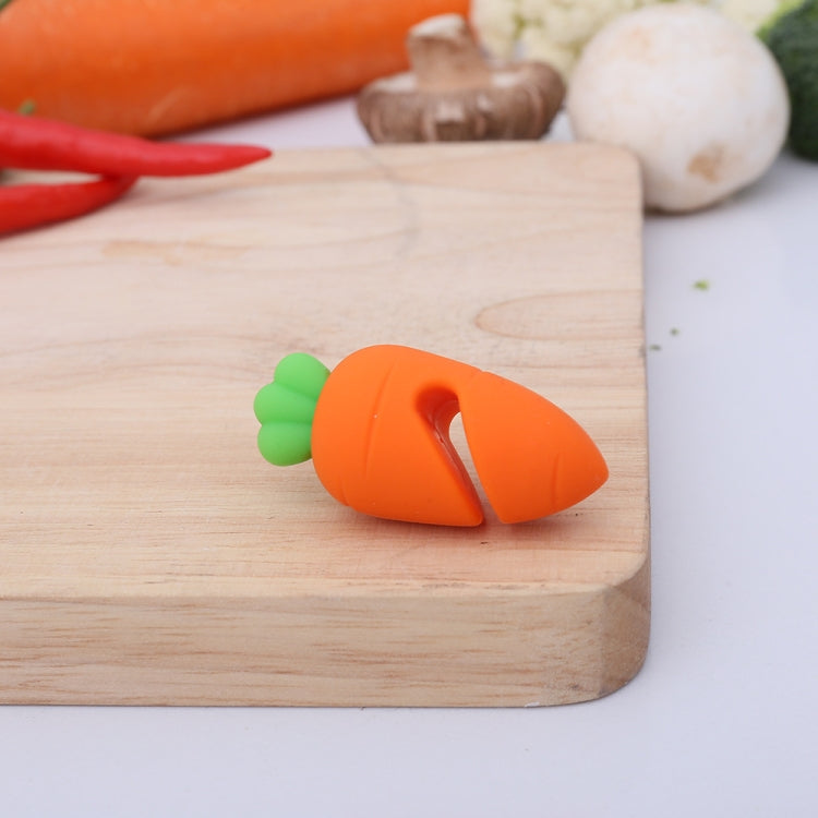 6 PCS Silicone Carrot Pot Lid Elevated Anti-overflow Device Kitchen Utility Gadget, Carrot