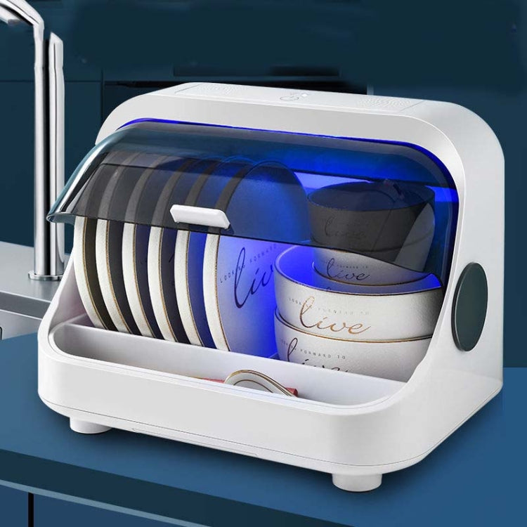 Kitchen Disinfection Bowl Dish Rack Tableware Storage Box Cupboard Storage Drain Rack, Disinfection Tableware Storage Box