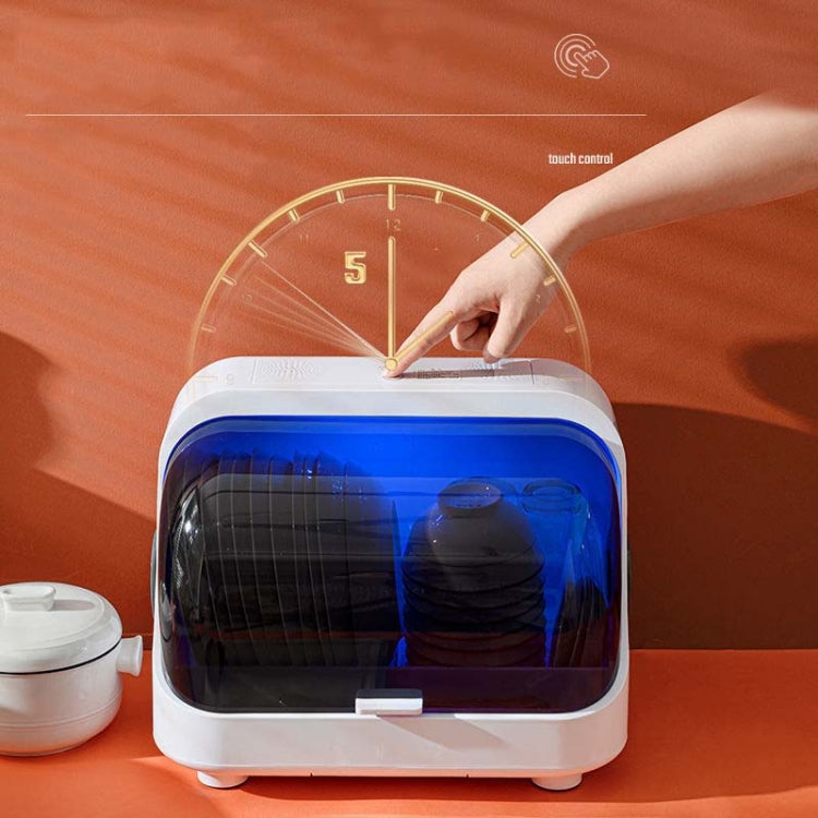 Kitchen Disinfection Bowl Dish Rack Tableware Storage Box Cupboard Storage Drain Rack, Disinfection Tableware Storage Box