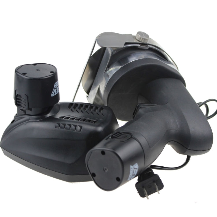 Electric Barbecue Slicing Machine Rechargeable Handheld Barbecue Slicing Knife EU Plug, Black