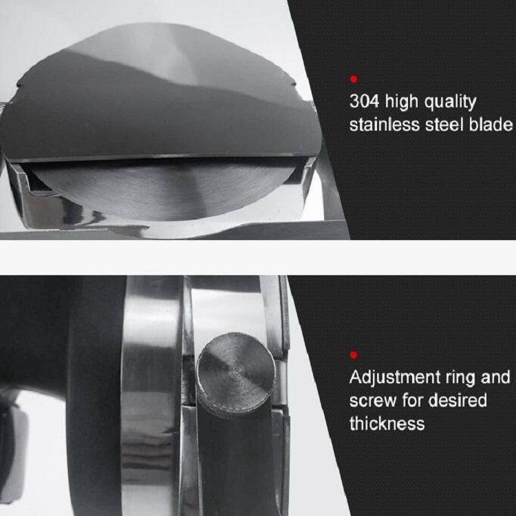 Electric Barbecue Slicing Machine Rechargeable Handheld Barbecue Slicing Knife EU Plug, Black