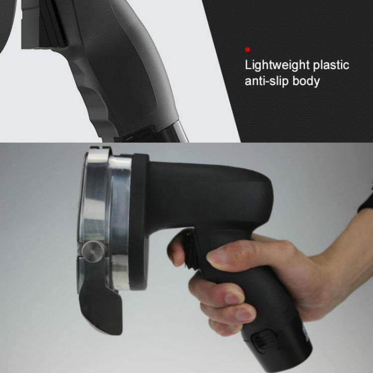 Electric Barbecue Slicing Machine Rechargeable Handheld Barbecue Slicing Knife EU Plug, Black