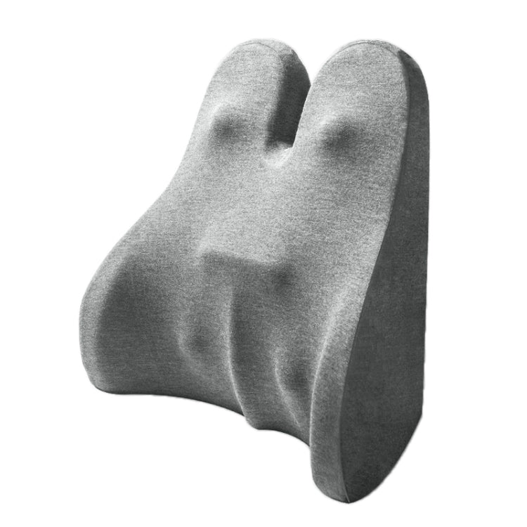 Car Seat Lumbar Support Cushion Memory Foam Office Lumbar Cushion, Bandage