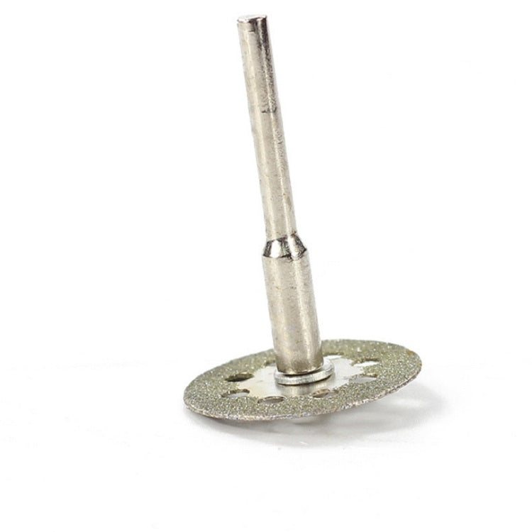 8 Holes Emery Cutting Chip Jade  Saw Blade Electric Grinder Accessories, 10 Saw Blade 2 Connecting rod 30MM, 10 Saw Blade 2 Connecting rod 20MM, 10 Saw Blade 2 Connecting rod 22MM, 10 Saw Blade 2 Connecting rod 25MM