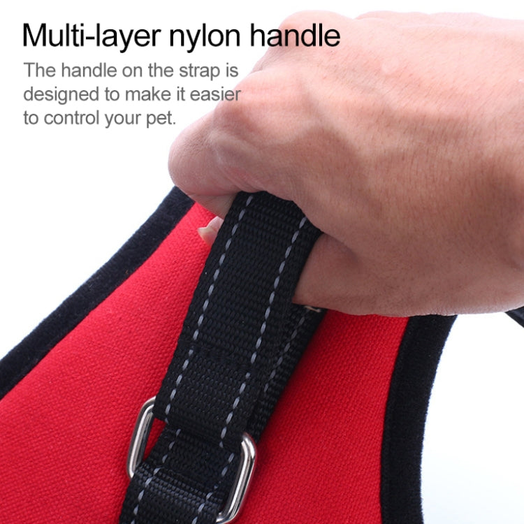Adjustable Harness For Small Medium Large Dogs Pet Walking Hand Strap, M, L, XL
