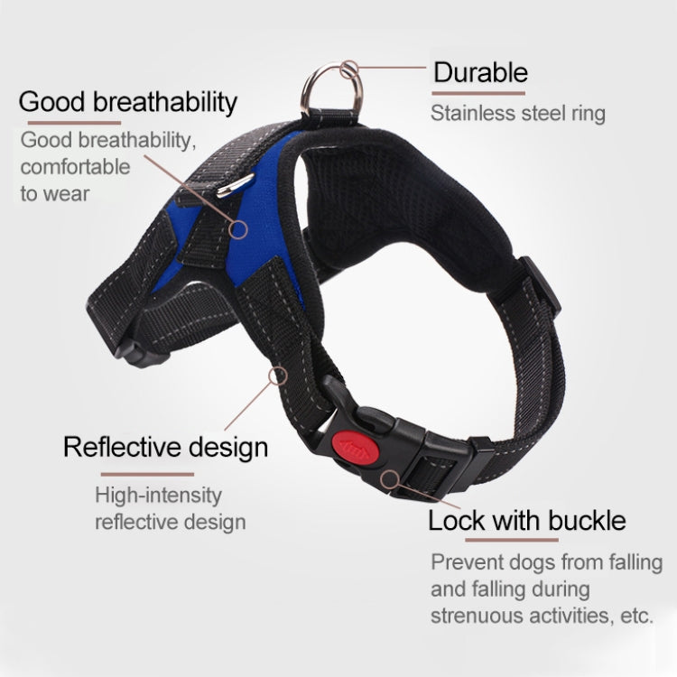 Adjustable Harness For Small Medium Large Dogs Pet Walking Hand Strap, M, L, XL