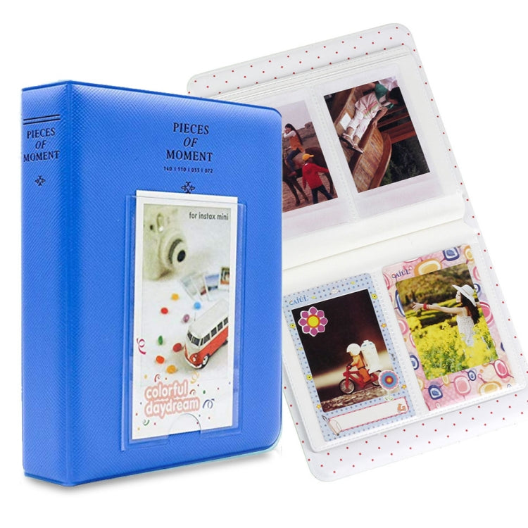 64 Pockets Name Card Pieces for Fujifilm Instax Mini 8 /7s /70 /25 /50s /90, 64 Pockets Pink, 64 Pockets Sky Blue, 64 Pockets Beige, 64 Pockets Blue, 64 Pockets Green, 64 Pockets Orange