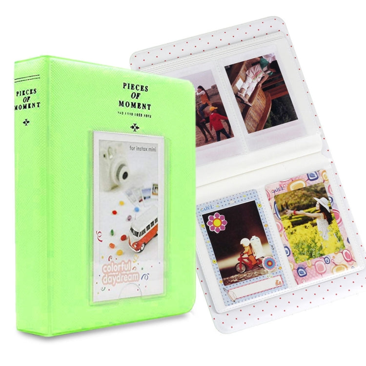 64 Pockets Name Card Pieces for Fujifilm Instax Mini 8 /7s /70 /25 /50s /90, 64 Pockets Pink, 64 Pockets Sky Blue, 64 Pockets Beige, 64 Pockets Blue, 64 Pockets Green, 64 Pockets Orange