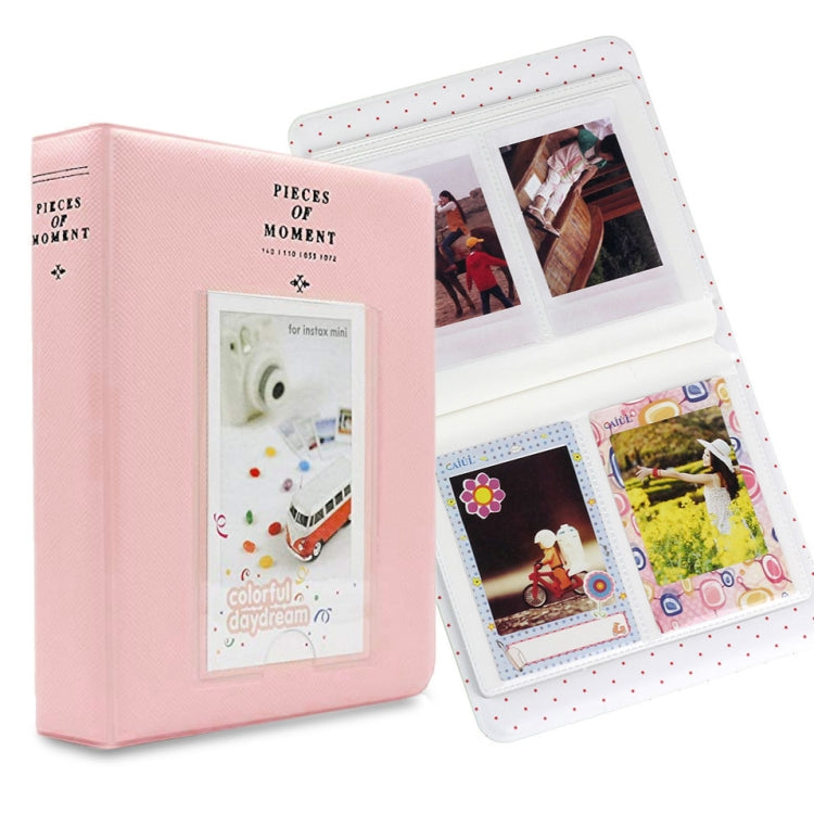 64 Pockets Name Card Pieces for Fujifilm Instax Mini 8 /7s /70 /25 /50s /90, 64 Pockets Pink, 64 Pockets Sky Blue, 64 Pockets Beige, 64 Pockets Blue, 64 Pockets Green, 64 Pockets Orange