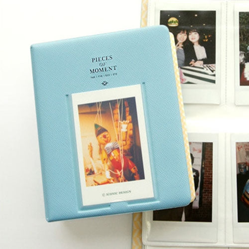 64 Pockets Name Card Pieces for Fujifilm Instax Mini 8 /7s /70 /25 /50s /90, 64 Pockets Pink, 64 Pockets Sky Blue, 64 Pockets Beige, 64 Pockets Blue, 64 Pockets Green, 64 Pockets Orange