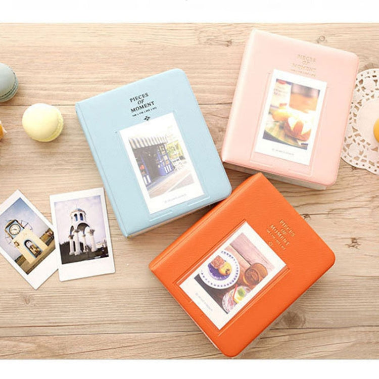 64 Pockets Name Card Pieces for Fujifilm Instax Mini 8 /7s /70 /25 /50s /90, 64 Pockets Pink, 64 Pockets Sky Blue, 64 Pockets Beige, 64 Pockets Blue, 64 Pockets Green, 64 Pockets Orange