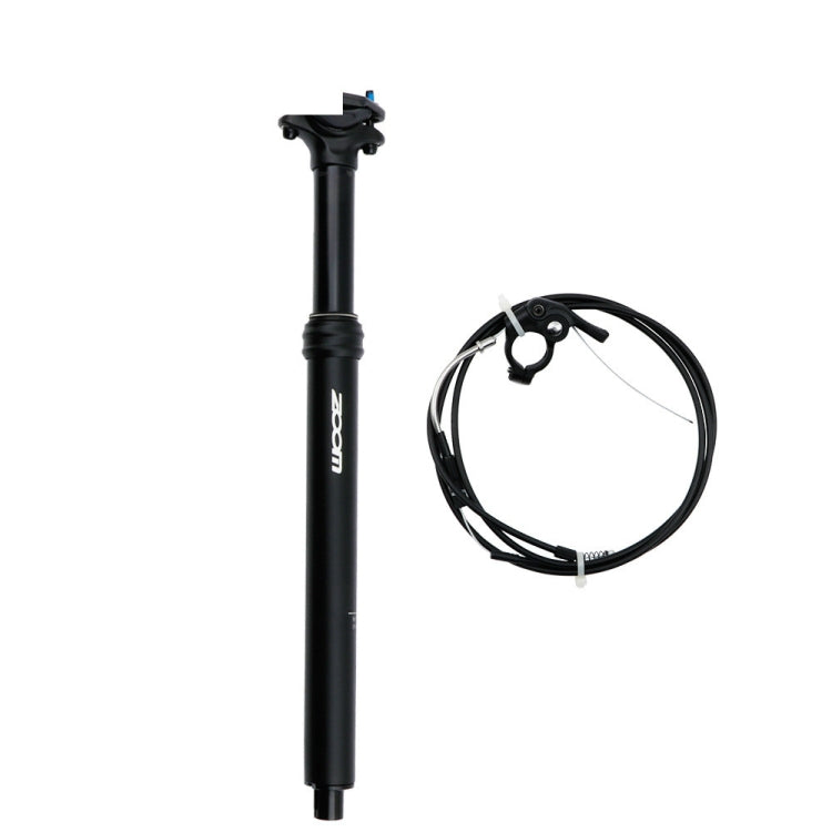 ZOOM Bicycle Wire-Controlled Hydraulic Lift Seat Tube Mountain Bike Seatpost, 30.9mm 400mm Internal Routing, 31.6mm 400mm Internal Routing