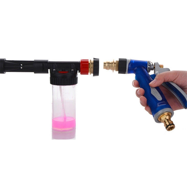 Foam Pot Car Wash Water Gun Garden Water Gun High Pressure Lengthened Foam Spray Gun, Foam Spray Gun