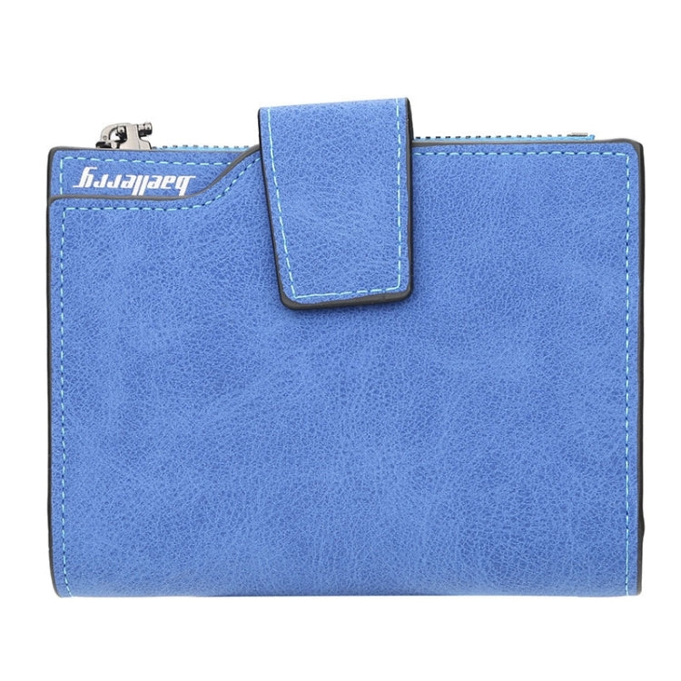 Women Vintage Fashion Short Leather Zipper Wallet Coin Pocket