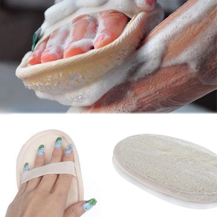 Natural Loofah Bath Shower Sponge Body Exfoliator Washing Pad Bath Brush, Washing Pad Bath Brush