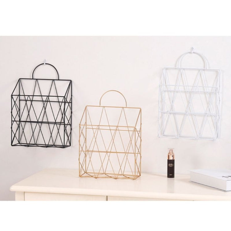 Nordic Style Magazine Holder File Book Rack Desktop Hanging Shelf