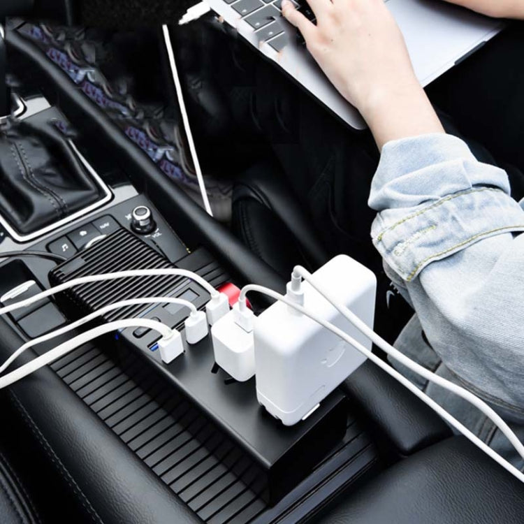 Car Inverter 12v/24v To 220v Household Power Converter Multi-Function Car Socket, V20-C For Cars