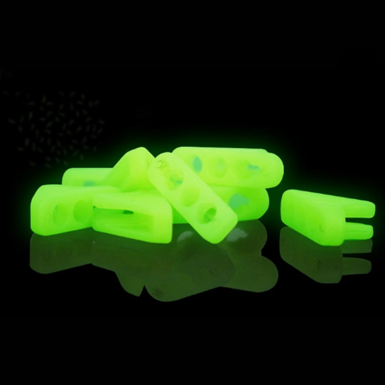 10 PCS Outdoor Luminous Rope Buckle Fluorescence Tent Triangle Buckle Alert Reminder Accidental Danger Tent Wind Rope Adjuster, Triangle Buckle