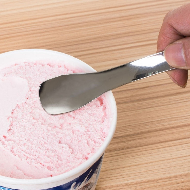 Stainless Steel Polished Handle Ice Cream Small Spoon Tea Spoon