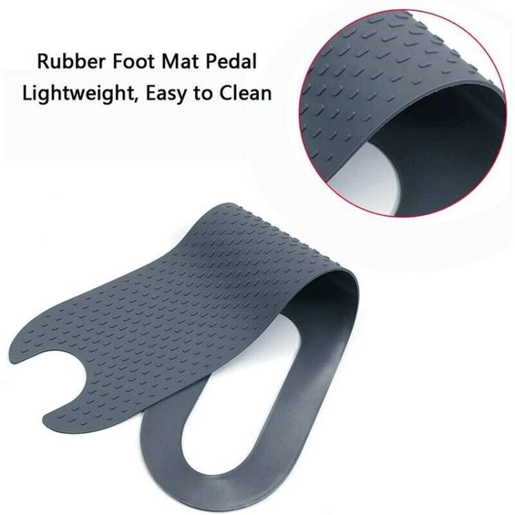 For Xiaomi Mijia M365 8.5 inch Electric Scooter Foot Pad Silicone Anti-Skid Pad, Pad Silicone