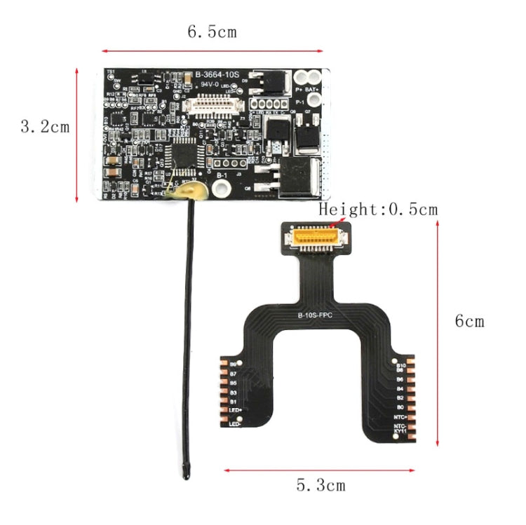 3 in 1 For Xiaomi Mijia M365 Scooter Battery Control Main Board + Soft Board + Side Strip Set, Battery Control Board