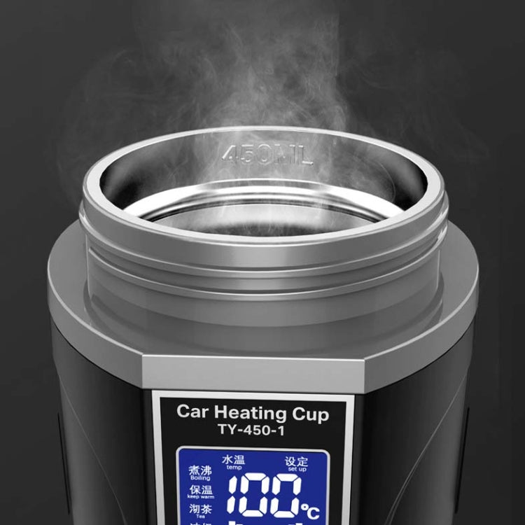 450ml Car Heating Water Bottle Thermos Mug Car Truck Universal Boiling Water Cup, Car Models