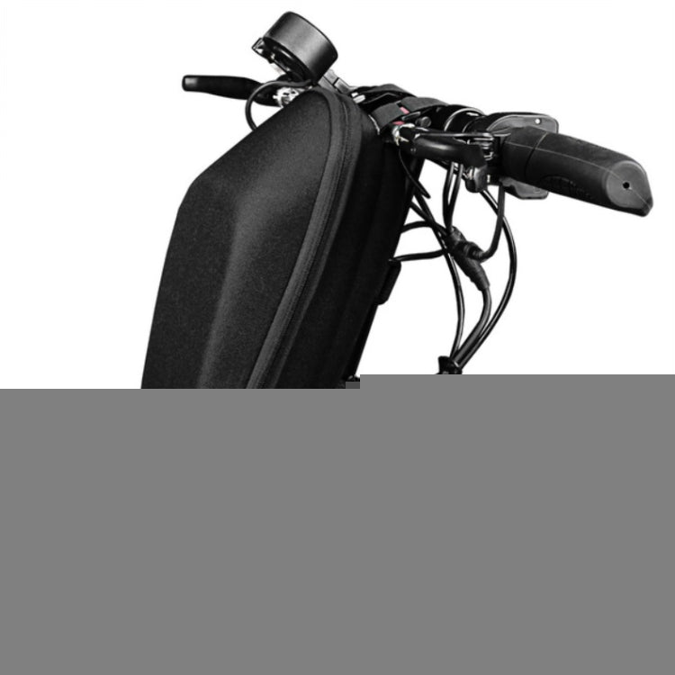 For Xiaomi No. 9 Electric Scooter PU Leather Waterproof EVA Hard Shell Bag Electric Folding Car Front Bag, 30 x 16.5 x 14.5cm