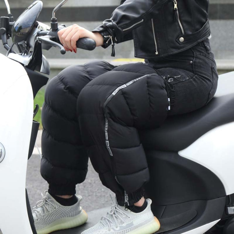 Electric Bicycle Winter Motorcycle Windshield Waterproof Warm Leg Cover Plus Velvet Padded Knee Pads, 60cm Standard, 70cm Extended, 60cm Increase, 70cm Lengthened and Enlarged