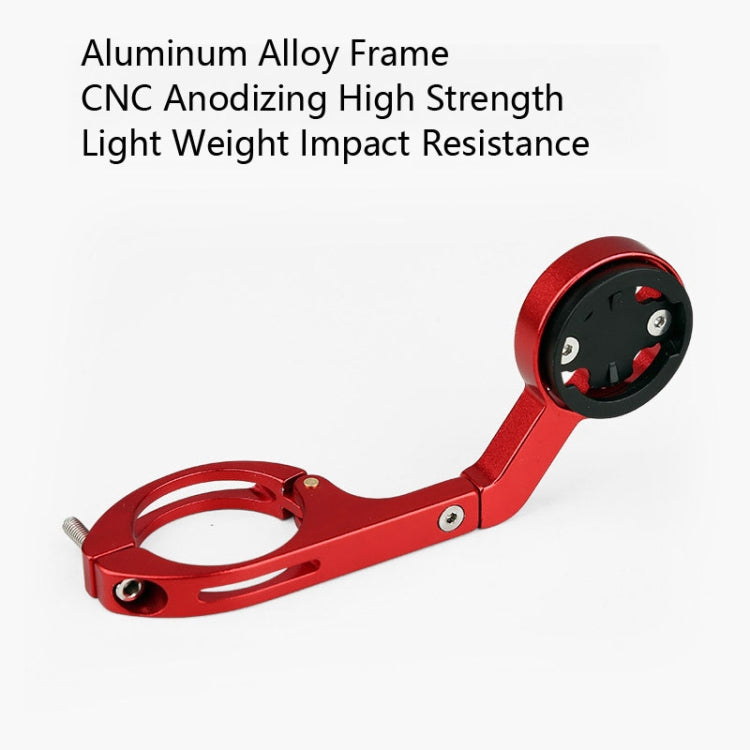 Bicycle Mountain Bike Aluminum Alloy Code Table Stand Universal Code Table Extension Flashlight Bracket, Red, Black, Gray