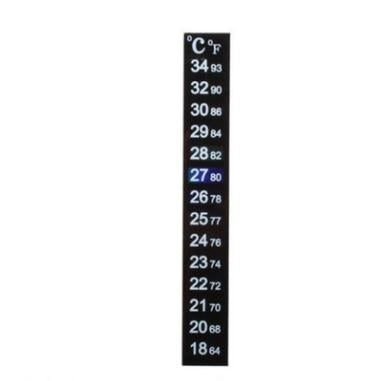 Digital Aquarium Fish Tank Fridge Thermometer Sticker Temperature Measurement Sticker, Aquarium Temperature Measurement