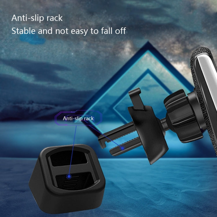 5 PCS Car Phone Holder Base Universal Car Air Outlet Clip Bracket Base, Black, Silver, Gold, Green, Tarnish, Red, Wood Grain 1, Wood Grain 2, Wood Grain 3, Carbon Fiber, Silver Reflective, Rose Gold Reflective, Golden Reflection