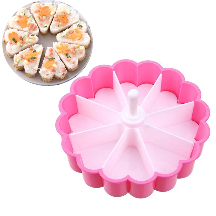 Cake Plate Sushi Mold Set Creative Heart-Shaped Sushi Mold Baked Jelly Pudding Cup Melaleuca Rice Ball Mold, Cake Shape