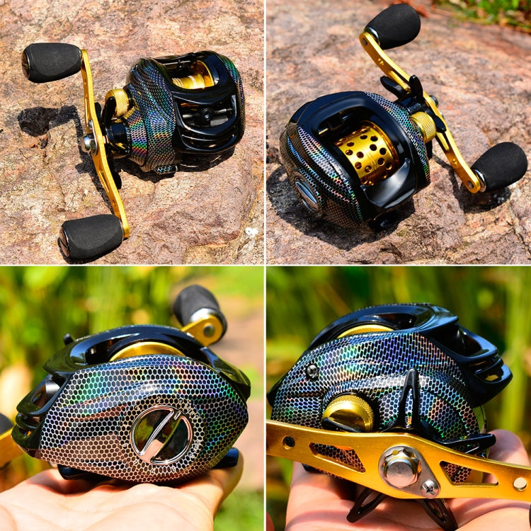 PROBEROS Metal Drop Wheel 18+1 Axis Lure Fish Wheel, Style:, DW132WR Right Hand, DW132WL Left Hand, DW132PR Right Hand, DW132PL Left Hand, DW132SR Right Hand