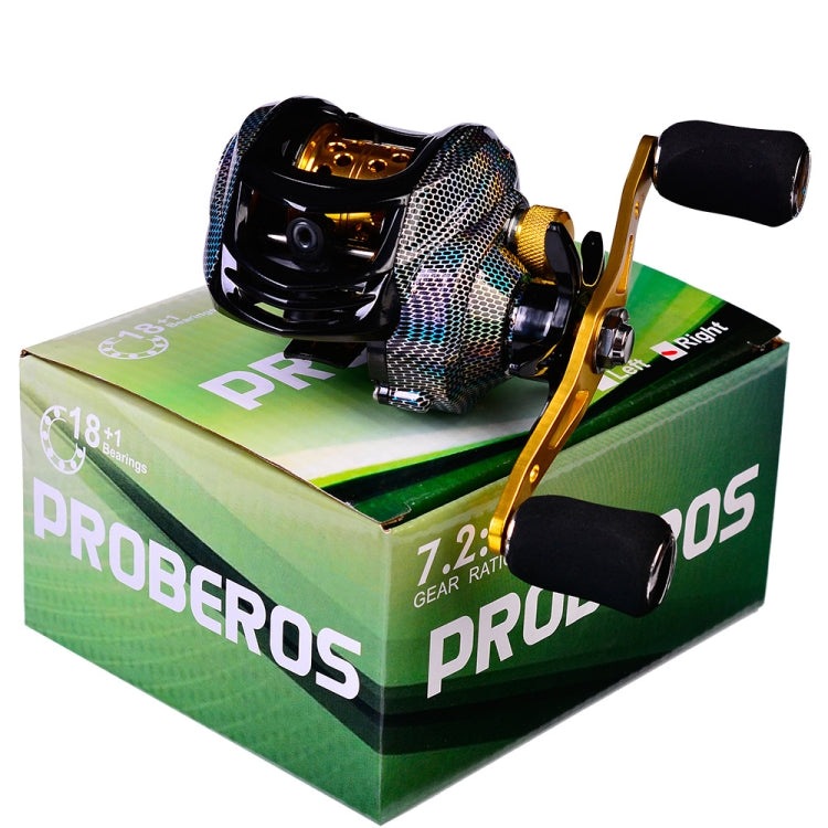 PROBEROS Metal Drop Wheel 18+1 Axis Lure Fish Wheel, Style:, DW132WR Right Hand, DW132WL Left Hand, DW132PR Right Hand, DW132PL Left Hand, DW132SR Right Hand