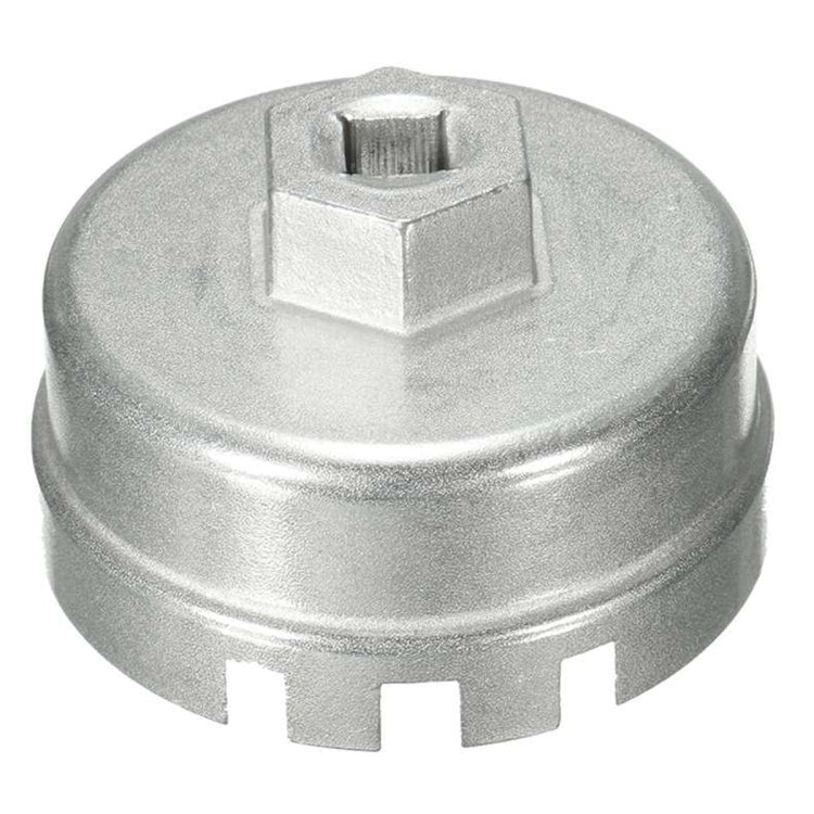 64.5mm Aluminum Oil Filter Wrench Cap Socket Remover Tool for Lexus Toyota Corolla Highlander RAV4 Camry Universal Housing