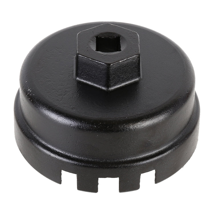 64.5mm Aluminum Oil Filter Wrench Cap Socket Remover Tool for Lexus Toyota Corolla Highlander RAV4 Camry Universal Housing