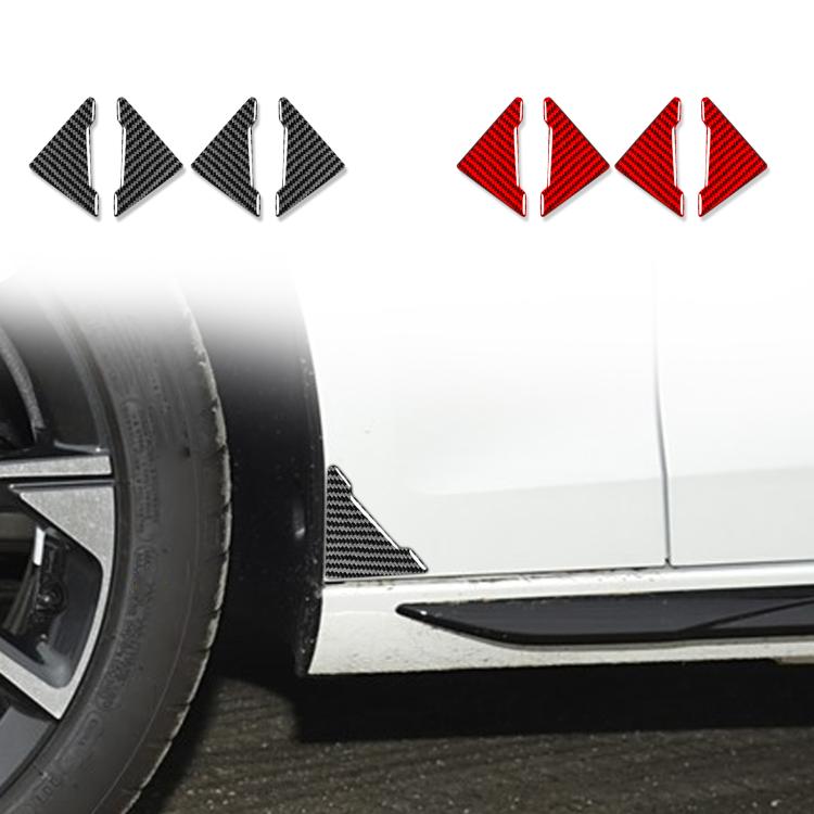 4pcs /Set Car Door Anti-Collision Corner Stickers For Volkswagen Magotan/CC Left-Hand Drive