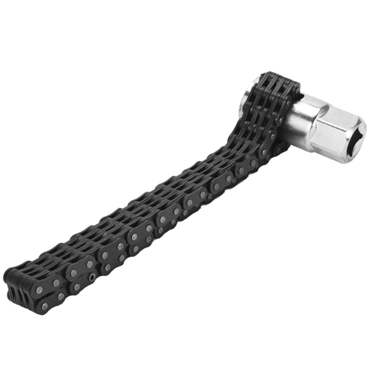 Oil Filter Chain Wrench Spanner Remover Adjustable Auto Repair Tool, 52 Sections, 44 Sections