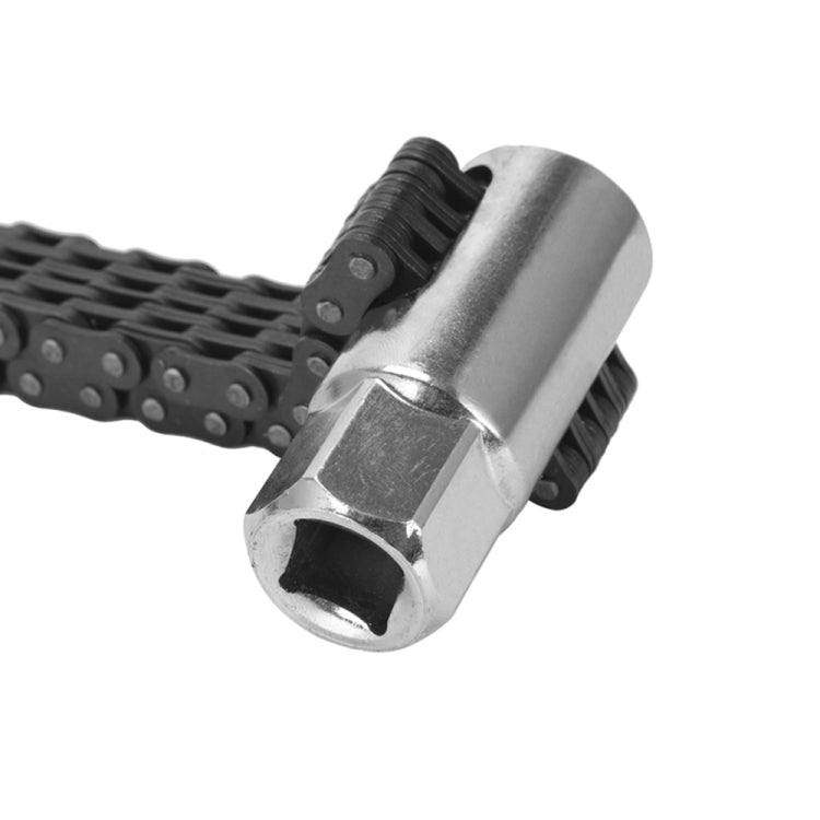 Oil Filter Chain Wrench Spanner Remover Adjustable Auto Repair Tool, 52 Sections, 44 Sections