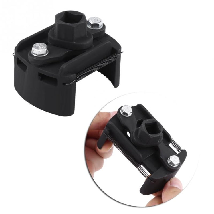 60mm-80mm Universal Cast Steel Adjustable 2 Jaw Oil Filter Wrench Fuel Remover Removal Tool Two-claw Cast Steel Filter Wrenches, 60-80mm