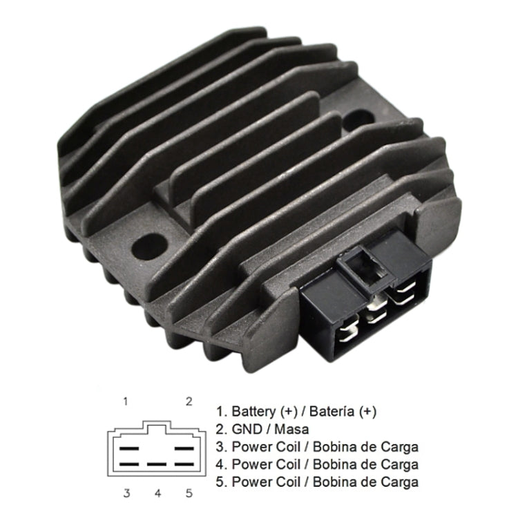 2005.1.2 Motorcycle Rectifier For Kawasaki ZZR600 / ZX600D / 1990-1992, 2005.1.2